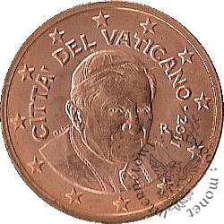 5 euro centów - Benedykt XVI